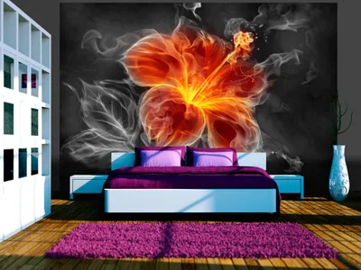 Produktbild von Vlies Fototapete 350x256 cm Tapeten Wandtapete XXL Blumen a-B-0001-a-d