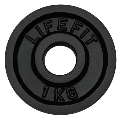Produktbild von Kotouč LIFEFIT® 1,0kg, kovový, pro 30mm tyč