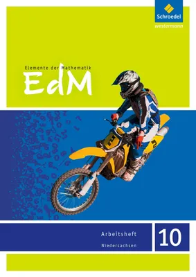 Obrázek produktu pro Elemente der Mathematik 10. Arbeitsheft. S1. G9. Niedersachsen