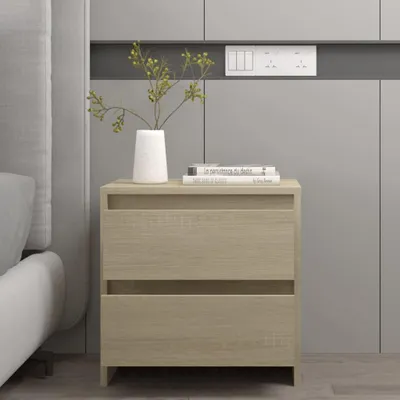 Zdjęcie produktu dla VidaXL 809851, Dąb, Drewno, 450 mm, 345 mm, 445 mm, 1 szt.