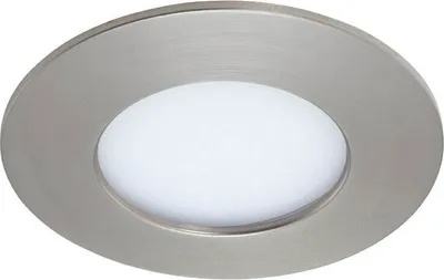 Zdjęcie produktu dla Briloner lampa wpuszczana 1xpłytka LED 5W nikiel matowy