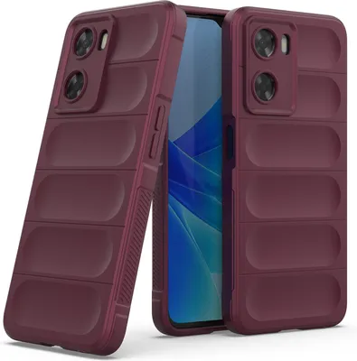 Produktbild von OPPO A57 4G Hülle, Weich TPU Silikon Stossfest Anti-rutsch Schutzhülle für OPPO A57 4G bordeaux