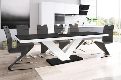 Produktbild von Design Esstisch Tisch HE-999 ausziehbar 160 bis 256 cm