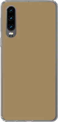 Produktbild von MuchoWow® Handyhülle Schutzhülle Hülle für Telefoonhoesje Huawei P30 Palette - Beige - Innenbereich Silikon Softcase Handy Hülle - Kartenbesitzer