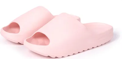 Produktbild von Damen Badelatschen Duschschuhe Badeschuhe Schwimmbad Pantoletten Badeschlappen Cozy Slides rosa 39