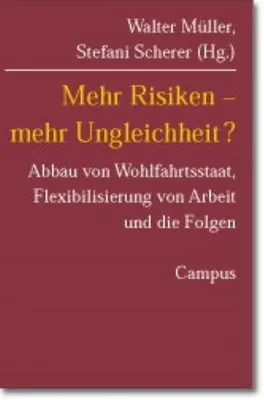 Zdjęcie produktu dla Mehr Risiken - Mehr Ungleichheit?