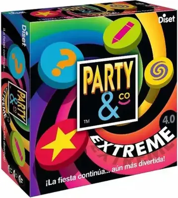 Produktbild von Jumbo Spiele Brettspiel Extreme, 9 x 27 x 27 cm, Party, 4-20 Spieler, 45 min