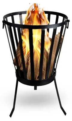 Produktbild von HEAT Feuerkorb, geradlinig, rund