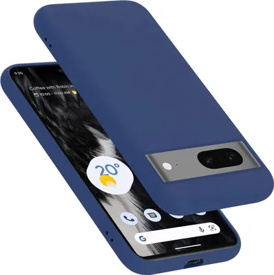 Obrázek produktu pro Cadorabo kryt pro Google PIXEL 7 kryt silikonový kryt mobilního telefonu kryt z tekutého silikonu, odolný proti poškrábání a nárazu ochranný kryt pro Google PIXEL 7