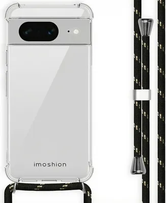 Immagine prodotto di imoshion Cover posteriore con cinturino Google Pixel 8 - Nero e oro