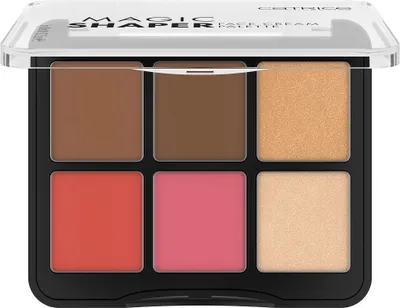 Zdjęcie produktu dla CATRICE Magic Shaper Face Cream Palette, Kobiety, Cream (substance), OCTYLDODECANOL, TRIETHYLHEXANOIN, SYNTHETIC WAX, SILICA, ISONONYL ISONONANOATE, BORON NITRIDE,..., Klej, Paraben, 1 szt.