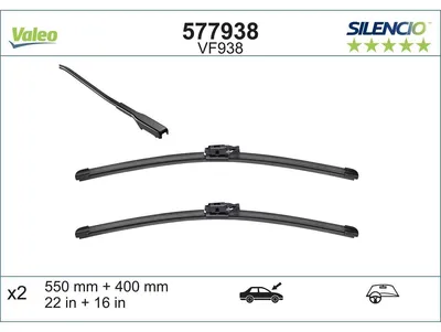 Zdjęcie produktu dla Pióro wycieraczki VALEO 577938