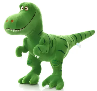 Obrázok produktu pre Dinozaur maskotka Tyranozaur RESTEQ 70 cm zelený plyšový T Rex.