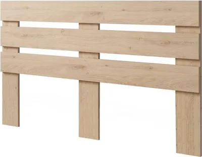 Produktbild von Lermowood Bettkopfteil "Z1" 140x90cm Natur –Elegantes Kopfteil fürs Bett – stilvoll und bequem – verschiedene Größen & Farben - Massivholz Kiefer