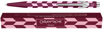 Produktbild von CARAN D'ACHE Druckkugelschreiber 849 MOSAIC granatrot