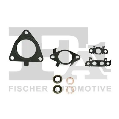 Produktbild von FA1 KT210380E Montagesatz Turbolader für CITROËN C5 III Kombi (RW) passend für PEUGEOT 308 SW I (4E, 4H) 508 SW I (8E) 5008 (0U, 0E)