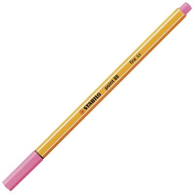 Image de Fineliner - STABILO point 88 - stylo simple - rose clair