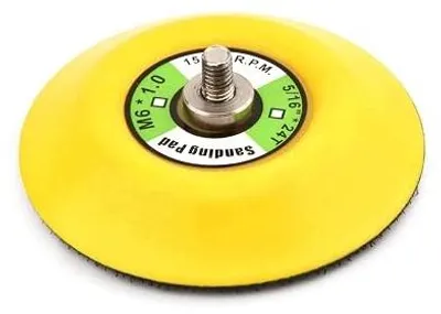 Zdjęcie produktu dla Talerz szlifierski 75 mm rzep do szlifierek mimośrodowych polerowania