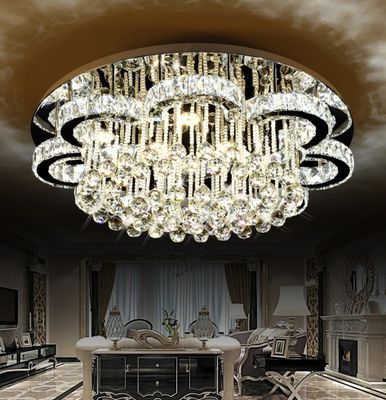 Lampa wisząca LED kryształ 6019-80 z pilotem zdalnego sterowania kolor światła regulowany ściemnialny salon światło żyrandol led lampa sufitowa lampa wisząca lampa