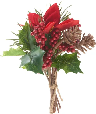 Produktbild von Weihnachtsarrangement mit Tanne, L 15 cm