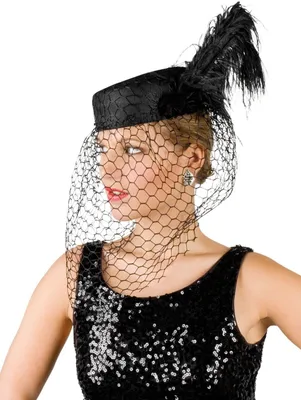 Immagine prodotto di Cappello da vedova nera per donna
