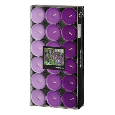 Produktbild von 36 "Flavour by GALA" Duftlichte Ø 38 mm · 17 mm violett - Lavender "Ton in Ton"