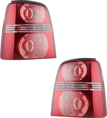 Image de Jeu de feux arrière gauche et droit 12 V P21W PY21W R5W HELLA pour VW TOURAN