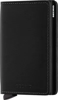 Produktbild von Secrid Slimwallet Black Kartensafe