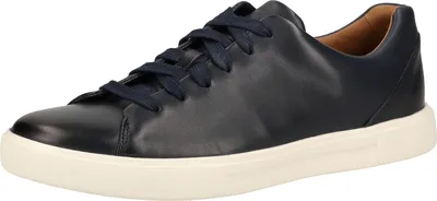 Produktbild von CLARKS Sneaker Un Costa Lace im sportlichen Look mit stoßdämpfendem Fußbett 2248 Navy Leather 42