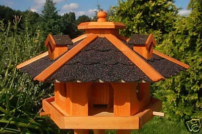 Produktbild von Vogelhaus, Vogelhäuschen mit Bitumschindeln, behandelt
