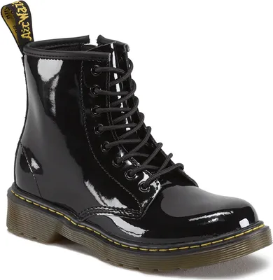 Zdjęcie produktu dla Dr Martens 1460 J Black Patent Lamper Czarny - Rozmiar 33