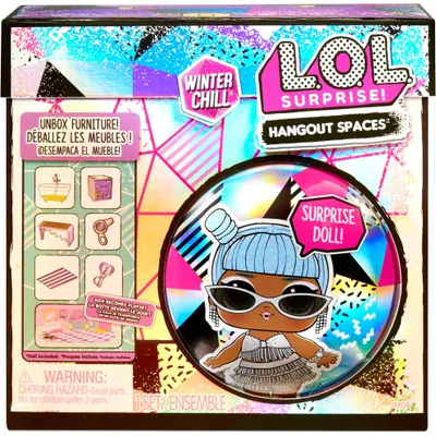 Produktbild von L.O.L. Surprise! Winter Chill Spaces Playset with Doll- Style 4, Mini-Puppe, Weiblich, 4 Jahr(e), Junge/Mädchen, 149,4 mm, 322,727 g