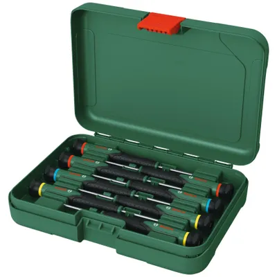 Image de Set de tournevis de précision - 8 pièces - BOSCH - 1600A02Z9M