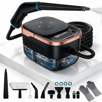 Handdampfreiniger 2500 W, 4 bar, 6 Stufen, 1,25 l Tank