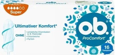 Produktbild von o.b.Tampons Pro Comfort Super 16ST