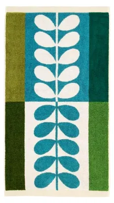 Produktbild von Badetuch, Stiel, kariert, Weide, 50 x 90 cm