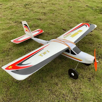 Produktbild von RC Flugzeug 103 cm Spannweite - E0717 Trainer Starrflügel - 4 Kanäle - EPS-Schaum - Kurzstart - KIT Bausatz Ohne Elektronik, Akku, Fernsteuerung