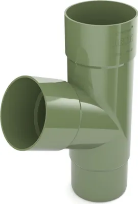 Obrázok produktu pre BRYZA Plastová odbočka zvodu Ø 63 mm, zelená RAL 6020