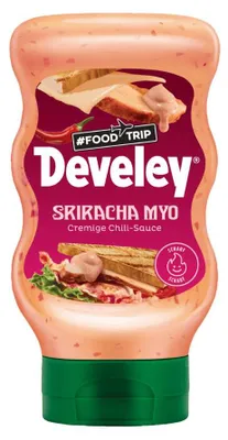 Obrázek produktu pro Develey FoodTrip Sriracha Myo Sauce Krémová pikantní chilli omáčka 300 ml