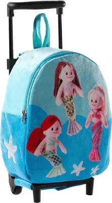 Image de Heunec 571570 ? Trolley Poupetta Mermaids, Blu/Bunt