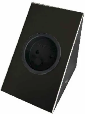 Produktbild von THEBO ST 3019 Steckdose schwarz 1fach