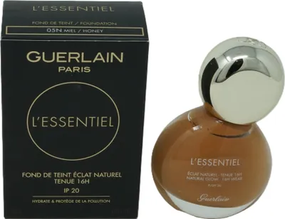 Image de Guerlain L'Essentiel Fond de Teint Eclat Naturel 16h Wear SPF 20 05N Miel 30 ml