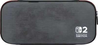 Produktbild von PowerA NSCS0528-01, Beuteltasche, Nintendo, Grau, Stoff, Nintendo Switch 2, Switch 2