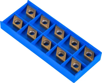 Obrázok produktu pre 10ks CNC karbidových hrotov vložiek Blade Cutter Sústružnícky nástroj s krabicou