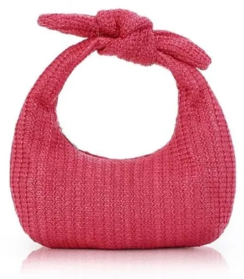 Produktbild von Damen Sommer-Stricktasche Gewebte Stricktasche für Festlichkeiten und Urlaub