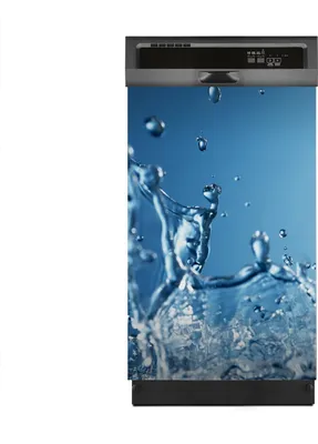 Produktbild von Aufkleber sticker 45x70 cm Dekorative folie Spülmaschine - Spritzen Wasser