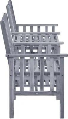 Obrázek produktu pro vidaXL Zahradní židle s čajovým stolkem 159x61x92 cm Masivní dřevo akácie