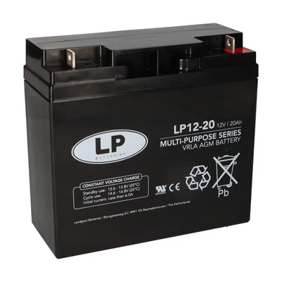 Obrázek produktu pro Olověná baterie Landport 12V 20Ah AGM NSA LP12-20 T3