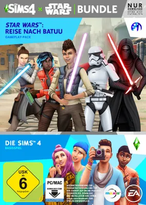 Produktbild von Die Sims 4 + Star Wars: Reise nach Batuu Add-On (CIAB) Bundle - CD-ROM DVDBox