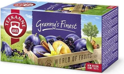 HERBATA WORLD OF FRUIT GRANNY'S FINEST ( 20x 2,5g) TEEKANNE